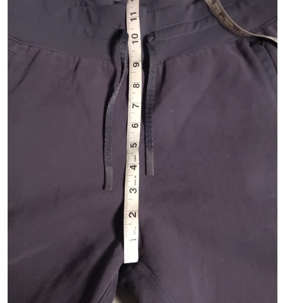 Lululemon Athletica Gray Jogger Pants Women Size 10 Zipper Pockets Drawstring - Picture 8 of 10